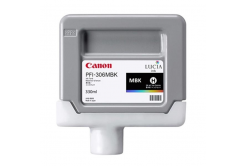 Canon PFI-306MBK, 6656B001 matná čierna (matte black) originálna cartridge