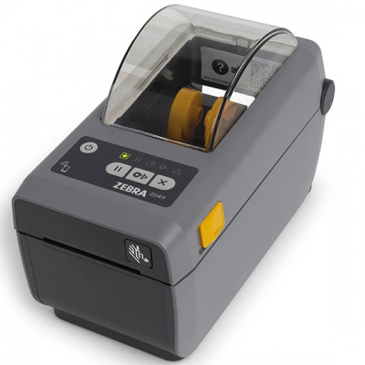 Zebra ZD411 ZD4A023-D0EM00EZ DT, 12 dots/mm (300 dpi), label printer, RTC, EPLII, ZPLII, USB, USB Host, BT (BLE), black (Successor GC420t)