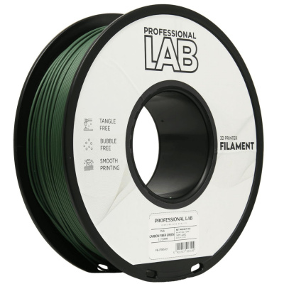 Professional Lab FG-P185-E1, 3D filament, PLA Carbon Fiber, 1,75mm, 1000g, zelený (Green)