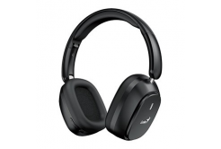 Genius HS-820BT sluchátka s mikrofonem, bezdrátová, černá, bluetooth