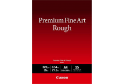 Canon Fine Art Rough 4562C001, 320 g/m2, A4, 25ks, matný, atramentový, biely, foto papier