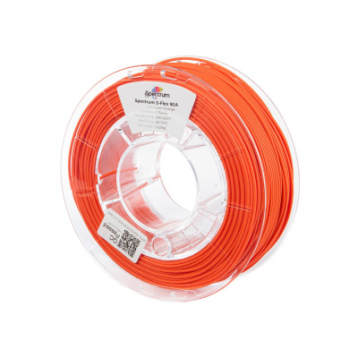 Spectrum 80251 3D filament, S-Flex 90A, 1,75mm, 250g, Oranžový (Lion orange)