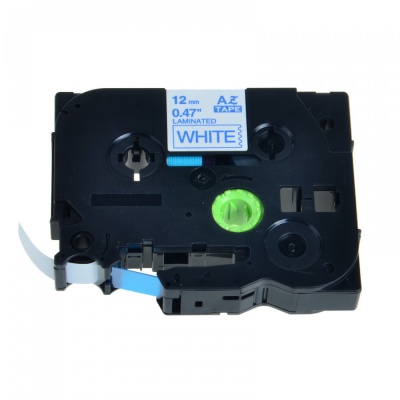 Kompatibilná páska s Brother TZ-233 / TZe-233, 12mm x 8m, modrá tlač / biely podklad
