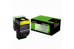 Lexmark 80C2XYE žltý (yellow) originálny toner
