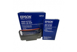 Epson ERC 38 C43S015376, červeno-čierna, originálna farbiaca páska