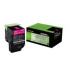 Lexmark 80C2HME purpurová (magenta) originálny toner