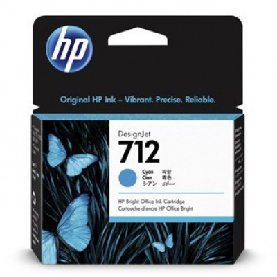 HP 712 3ED67A azúrová (cyan) originálna cartridge