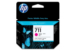 HP 711 CZ135A 3ks purpurová (magenta) originálna cartridge