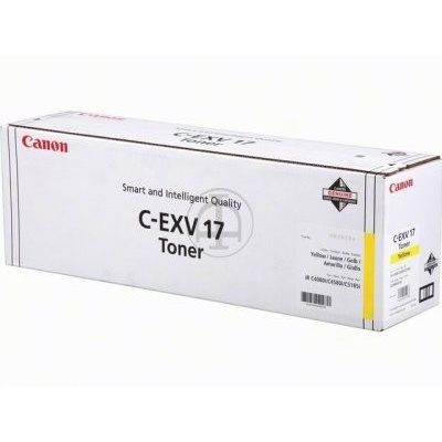 Canon C-EXV17 žltý (yellow) originálny toner