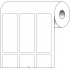 Brady BPT-625-499 / 217085, termálne papierové etikety, 25.40 mm x 66.68 mm