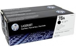 HP 78A CE278AD dvojbalení čierný (black) originálny toner