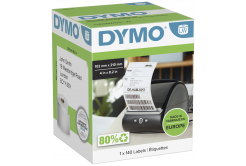 Dymo 2166659, 210mm x 102mm, biele papierové etikety