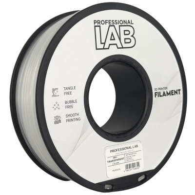 Professional Lab FG-P11-E1, 3D filament, ABS+, 1,75mm, 1000g, Priesvitný (Transparent)