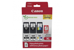 Canon PG-560 2x + CL-561 3712C012 farebná (CMYK) sada originálne cartridge