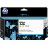 HP 730 P2V64A žltá (yellow) originálna cartridge