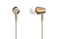 Genius HS-M360 31710008404, sluchátka, bez ovládání hlasitosti, zlaté, špuntová typ 3.5 mm jack