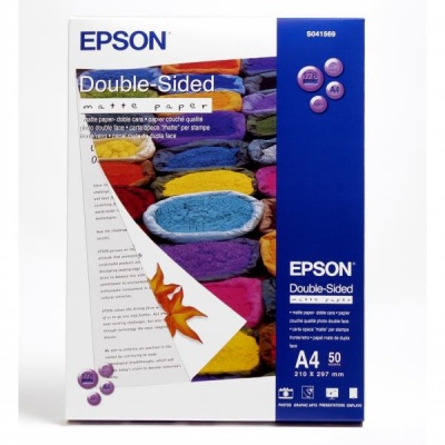 Epson C13S041569 Double-Sided Matte Paper, 178 g, A4, 50 listů, oboustranný tisk