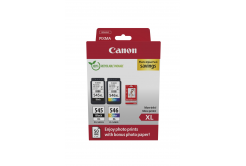 Canon PG-545XL/CL-546XL/GP-501 8286B011 farebná (color) sada originálne cartridge + fotopapier 10x15