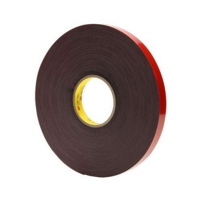 3M VHB 4611-F, 9 mm x 3 m, tmavosivá obojstranne lepiaca akrylová páska, hrúbka 1,1 mm