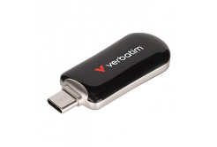 Verbatim 30226 Plectra, USB flash disk, USB C, 256GB, čierny