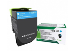 Lexmark 71B2HC0 azúrový (cyan) originálny toner