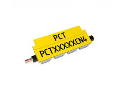 Partex PCT40024CN4, 3,3-4,0mm, 24mm, žlutá, 600ks, kontinuální nacvakávací profil