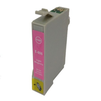 Epson T0806 svetle purpurová (light magenta) kompatibilná cartridge