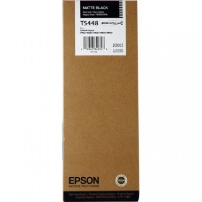 Epson T544800 matná čierna (matte black) originálna cartridge