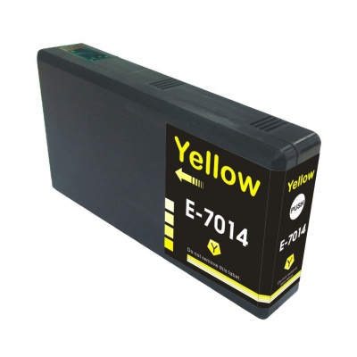 Epson T7014 žltá (yellow) kompatibilná cartridge