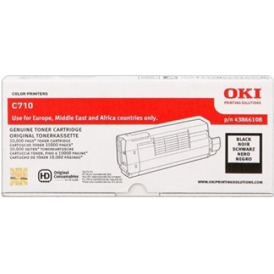 OKI 44318608 čierný (black) originálny toner