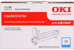 OKI 43870007 azúrový (cyan) originálna valcová jednotka