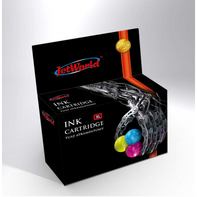 JetWorld PREMIUM kompatibilná cartridge pro HP 302XL F6U67AE farebná (color)