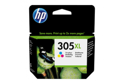 HP originální ink 3YM63AE, HP 305XL, Tri-colour, High Yield, HP