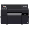 Epson ColorWorks D6500 (Ae) C31CL91102, farebná tlačiareň štítkov, cutter, disp., USB, Ethernet, black