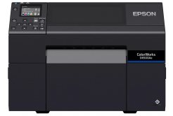 Epson ColorWorks D6500 (Ae) C31CL91102, farebná tlačiareň štítkov, cutter, disp., USB, Ethernet, black