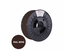 C-Tech 3DF-P-PETG1.75-8016 3D filament, PREMIUM LINE, PETG, mahagónová hnedá, RAL8016, 1,75mm, 1kg
