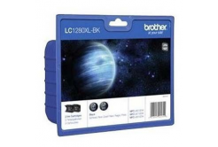 Brother LC-1280XLBKBP2 dualpack čierna (black) originálna cartridge