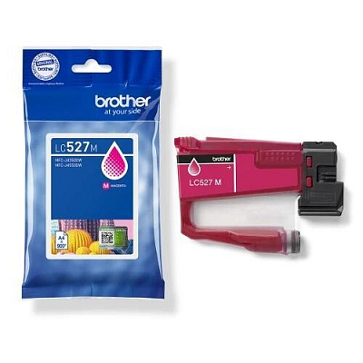 Brother LC-527M purpurová (magenta) originálna cartridge