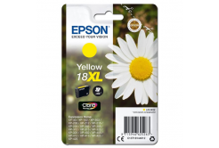 Epson originálna cartridge C13T18144012, T181440, 18XL, yellow, 6,6ml, Epson Expression Home XP-102, XP-402, XP-405, XP-302