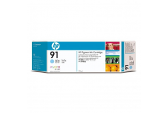 HP 91 C9470A svetlo azúrová (light cyan) originálna cartridge