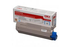 OKI 43872307 azúrový (cyan) originálny toner
