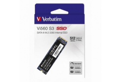 Verbatim 49363 Vi560, SSD Interný disk, 512GB, SATA III, 560 MB/s-R, 520 MB/s-W, čierny