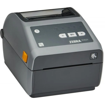 Zebra ZD621d ZD6A042-D2EF00EZ DT, 8 dots/mm (203 dpi), label printer, RTC, USB, USB Host, RS232, BT (BLE), Ethernet, cutter, grey (Successor GC420t)