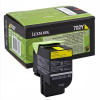 Lexmark 70C20YE žltý (yellow) originálny toner