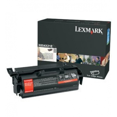 Lexmark X654H21E čierný (black) originálny toner