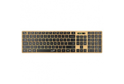 Genius Slimstar 7250BT Copilot klávesnice bezdrátová CZ/SK, béžovo-černá