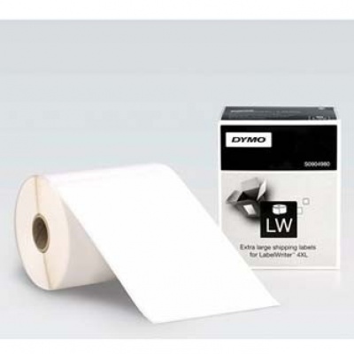Dymo S0904980, 159mm x 104mm, bílé, velké papírové štítky