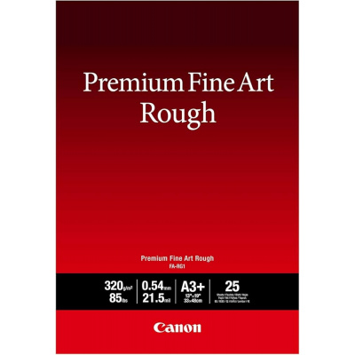 Canon Fine Art Rough 4562C004, 320 g/m2, A3+, 25ks, matný, atramentový, biely, foto papier