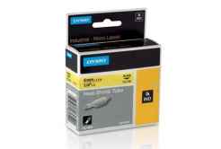 Dymo Rhino 18052, S0718270, 6mm x 1,5m čierna tlač / žltý podklad, originálna páska