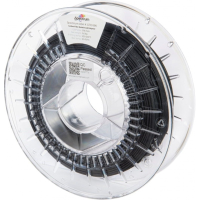 Spectrum 80952 3D filament, ASA-X GF10, 1,75mm, 500g, Čierny (Traffic black)